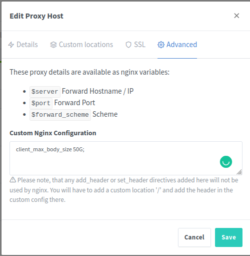 custom variables